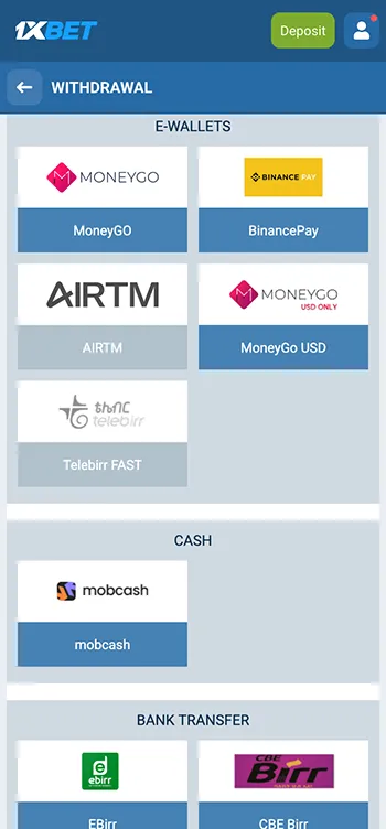 03 Choose your payment method