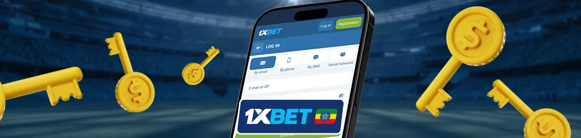 1xBet login methods