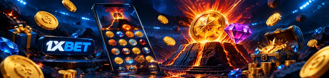 1xBet Coin Volcano Bonus