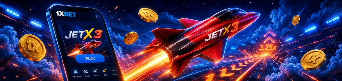 JetX3 on 1xBet Ethiopia